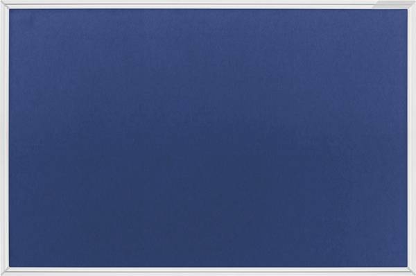 magnetoplan 1490003 nástěnka s připínáčky královská modrá , šedá plst 970.00 mm x 600 mm x 450 mm