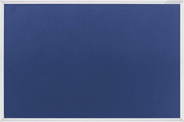 magnetoplan 1412003 nástěnka s připínáčky královská modrá , šedá plst 1280.00 mm x 1200 mm x 900 mm