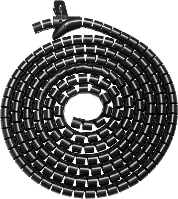 Digitus spirálová hadice plast, PET černá flexibilní  (d x š x v) 5000 x 30 x 30 mm 1 ks  DA-90508