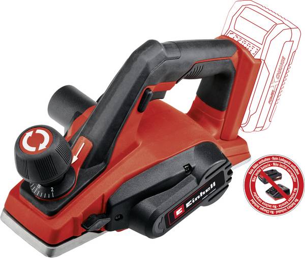 Einhell TE-PL 18/82 Li - Solo hoblík na akumulátor  vč. příslušenství, bez akumulátoru, bez nabíječky Šířka hoblování: 82 mm  18 V  Hloubka drážky: 8 mm