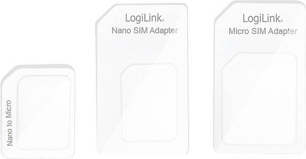LogiLink AA0047 jehla na vysunutí SIM karty vč. jehly na SIM Přizpůsobeno z: Nano SIM , Micro SIM  Přizpůsobené pro: Standardní SIM, Micro SIM , Nano SIM
