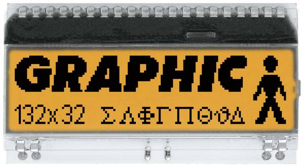 DISPLAY VISIONS LCD displej (š x v x h) 55 x 31 x 2 mm