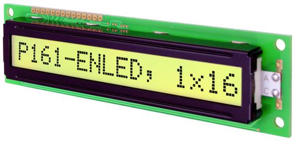 DISPLAY VISIONS 7segmentový displej žlutozelená 9.70 mm 3.3 V, 5 V Počet číslic: 1