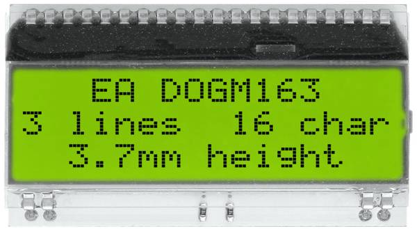 DISPLAY VISIONS 7segmentový displej žlutozelená 3.65 mm 3.3 V, 5 V Počet číslic: 3