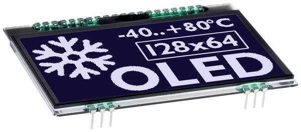 DISPLAY VISIONS OLED displej (š x v x h) 68 x 51 x 2.1 mm
