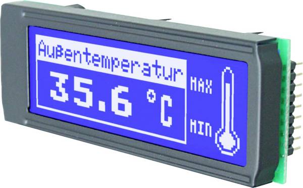 DISPLAY VISIONS LCD displej (š x v x h) 68 x 26.8 x 10.8 mm
