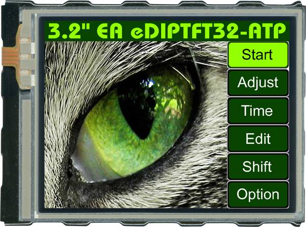 DISPLAY VISIONS LCD displej (š x v x h) 82 x 60.5 x 12.3 mm