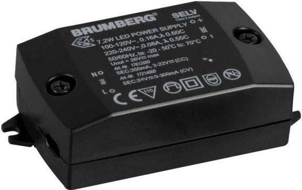 Brumberg 17662010 LED měnič 7 W  350 mA 22 V bez možnosti stmívání