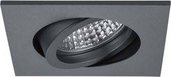 Brumberg 36144640 36144640 vestavné svítidlo, halogenová žárovka, GU10, 50 W, titan