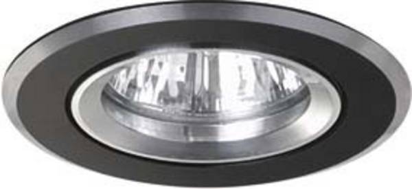 Brumberg 6400 6400 vestavné svítidlo, halogenová žárovka, GX5.3, 50 W, černá