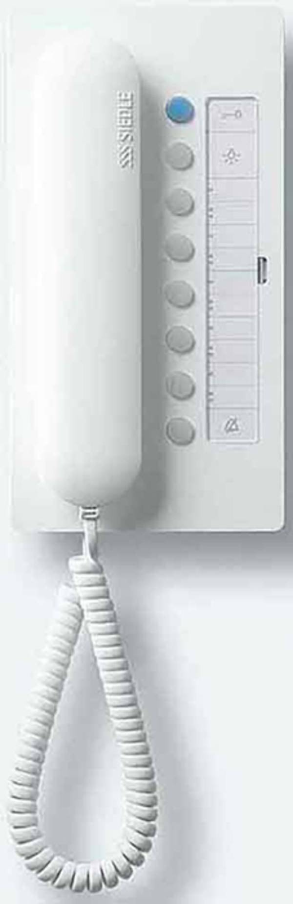 Siedle BTC 850-02 W kabelový domovní telefon bílá, 200040116-00