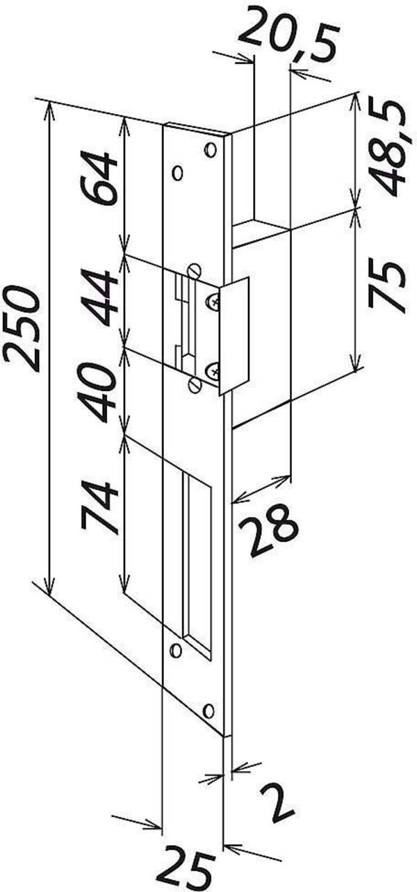 Siedle 200012258-00 elektrické otevírání dveří s odblokováním