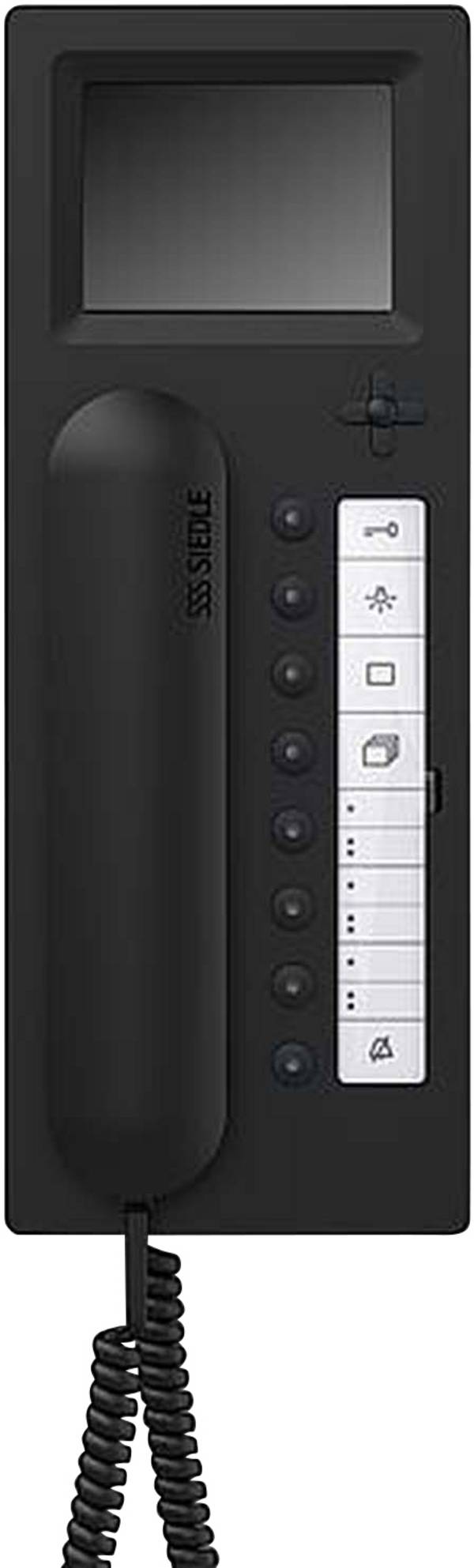 Siedle AHTV 870-0 S LAN domovní telefon vnitřní jednotka, černá, 200044453-00