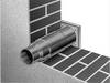 Helios Ventilatoren TMK 100 teleskopický průduch do zdi
