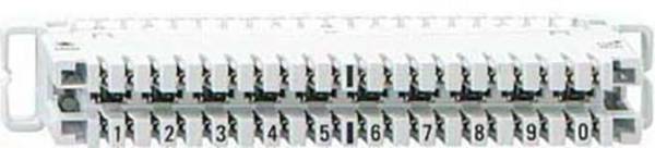 Rutenbeck 2600270 Spojovací prvek Rutenbeck 22x124x42 ve 10 LSA   šedá Množství: 1 ks