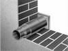 Helios Ventilatoren TMK 125/150 teleskopický průduch do zdi