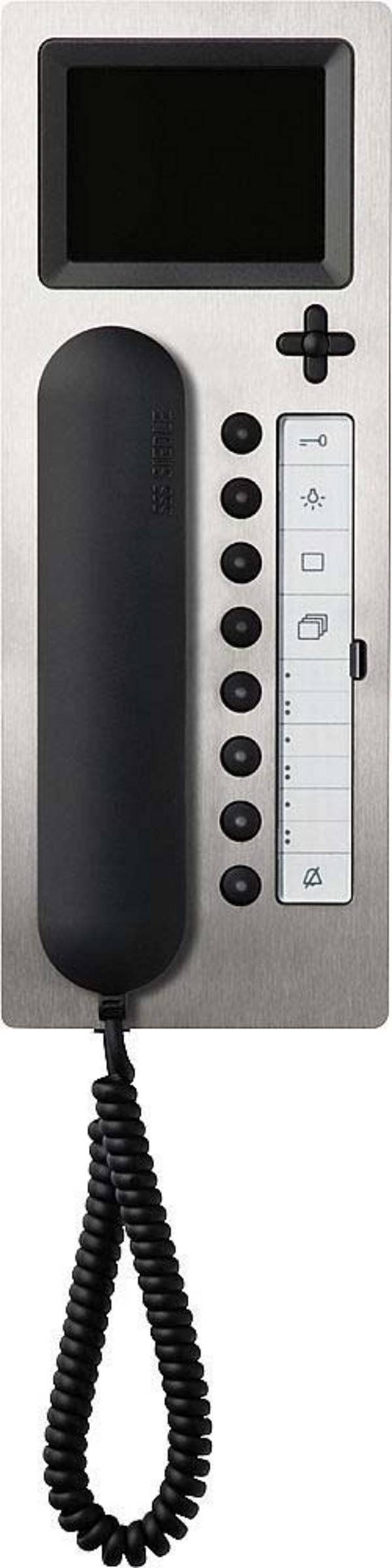 Siedle AHT 870-0 WH/S LAN domovní telefon vnitřní jednotka, černá, 200042037-00