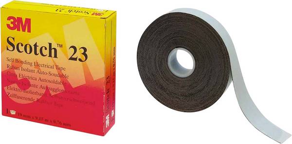 3M Scotch 23 25x9,15 7000034850 izolační páska   (d x š) 9 m x 25 mm 1 ks