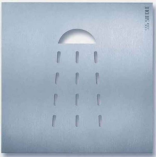 informační tabule  sprcha  (d x š x v) 154 x 154 x 11 mm    1 ks