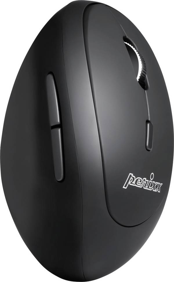 Perixx PERIMICE-819 optická ergonomická myš, přenos Bluetooth®, bezdrátový, černá