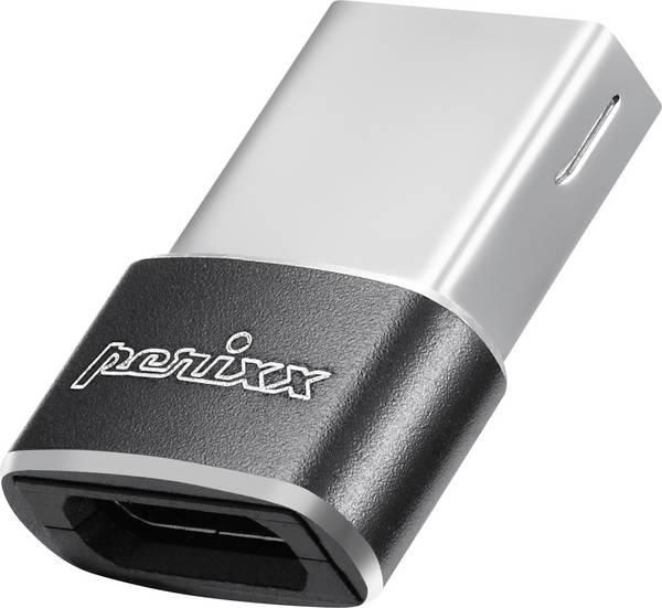 Perixx USB 2.0 adaptér [1x USB 2.0 zástrčka A - 1x Zásuvka USB 2.0 C] PERIPRO-408