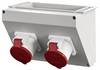 Hensel CEE rozbočovací zásuvka FP CB 213 68000140 400 V