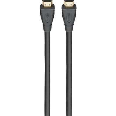 Dva černé HDMI kabely se zlatými kontakty, které běží rovnoběžně vedle sebe.