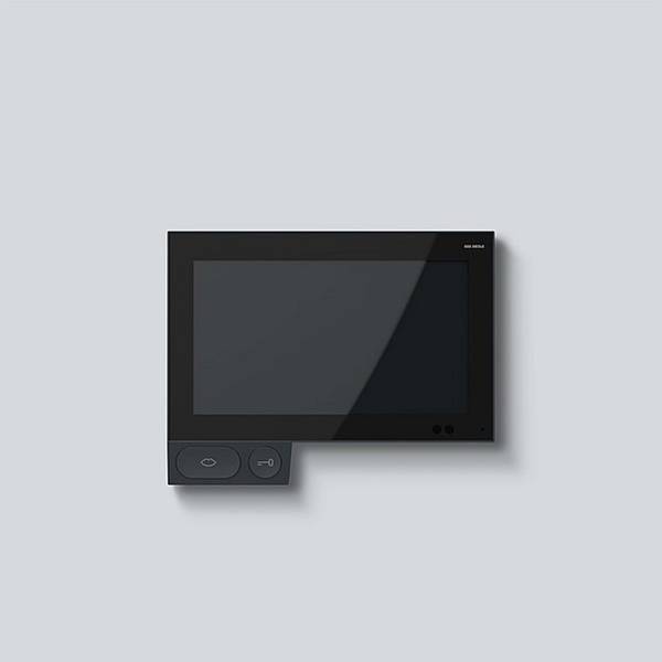 Siedle A 180-10 S LAN domovní IP/video telefon černá, 210006509-00