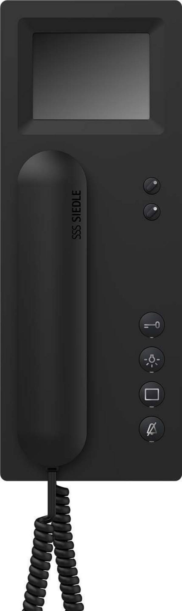 Siedle BTSV 850-03 S kabelový domovní telefon vnitřní video jednotka, černá, 200044447-00