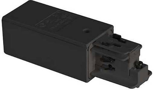 Černé obdélníkové elektrické relé s několika připojovacími kolíky, používané v elektrických obvodech pro řízení.