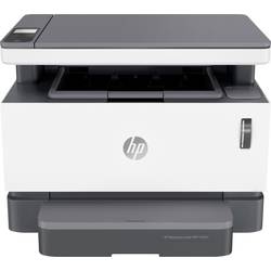 HP Neverstop Laser MFP 1201n laserová multifunkční tiskárna A4 tiskárna, skener, kopírka systém doplňování toneru, LAN