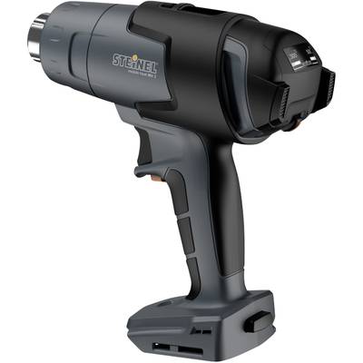 Ruční horkovzdušná pistole Steinel HG 2120 E v tmavém designu s ergonomickou rukojetí, vpředu viditelný ukazatel výkonu.