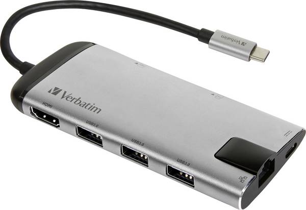 Verbatim USB-C® dokovací stanice 49142 Vhodné pro značky (dokovací stanice pro notebook): univerzální