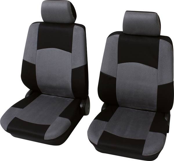 HP Autozubehör 22600 Schonbezug Classic 6tlg. autopotahy  polyester šedá sedadlo řidiče, sedadlo spolujezdce