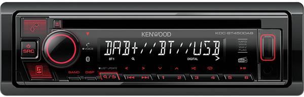 Kenwood KDCBT450DAB autorádio konektor pro dálkové ovládání na volant