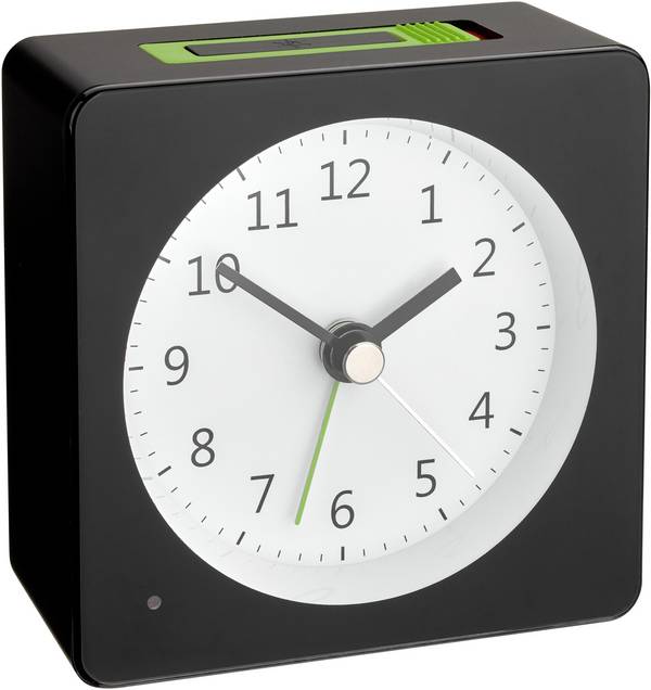 TFA Dostmann  60.1031.01  Quartz  budík  černá  časů buzení 1