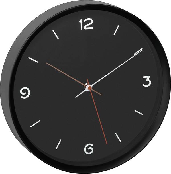 TFA Dostmann 60.3056.01 Quartz nástěnné hodiny 30.9 cm x 50 mm , permanentní modrá