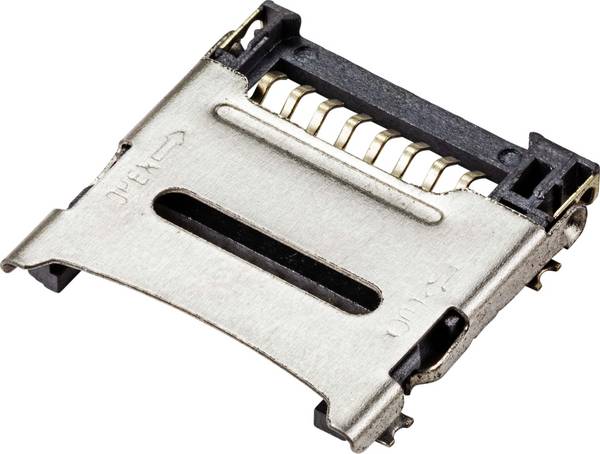 <br> TRU COMPONENTS<br> TC-9201932<br> microSD<br> zásuvka na kartu<br> <br> příklop<br> <br> 1 ks<br> <br>