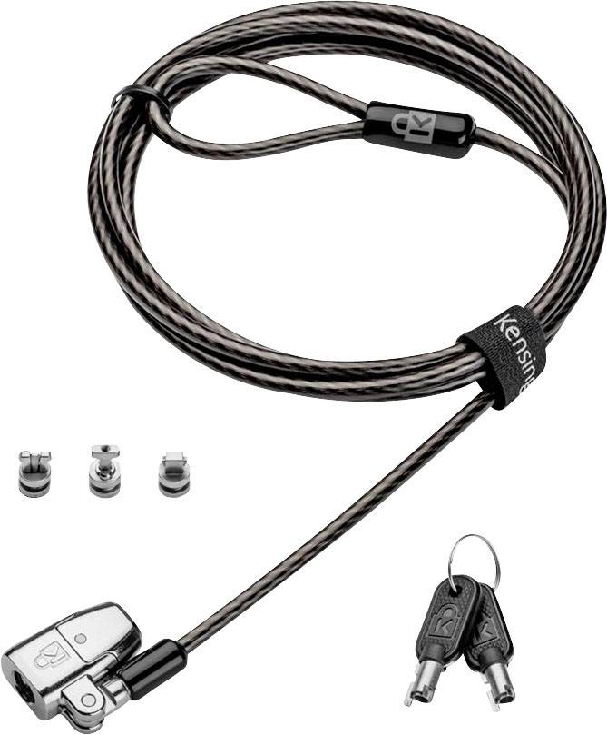 Kensington kabelový zámek pro notebooky, kódový K68108EU zámek s klíčem vč. 2 klíčů