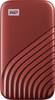 WD My Passport 1 TB, externí SSD HDD 6,35 cm (2,5"), USB-C®, červená