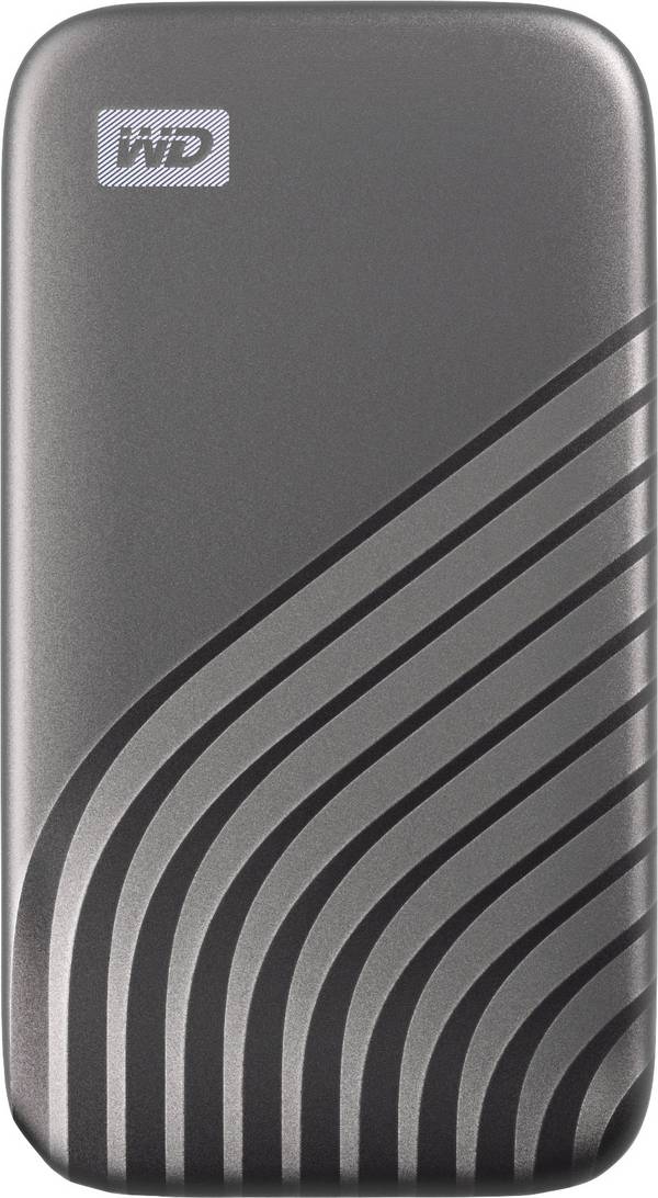 WD My Passport 2 TB, externí SSD HDD 6,35 cm (2,5"), USB-C®, šedá