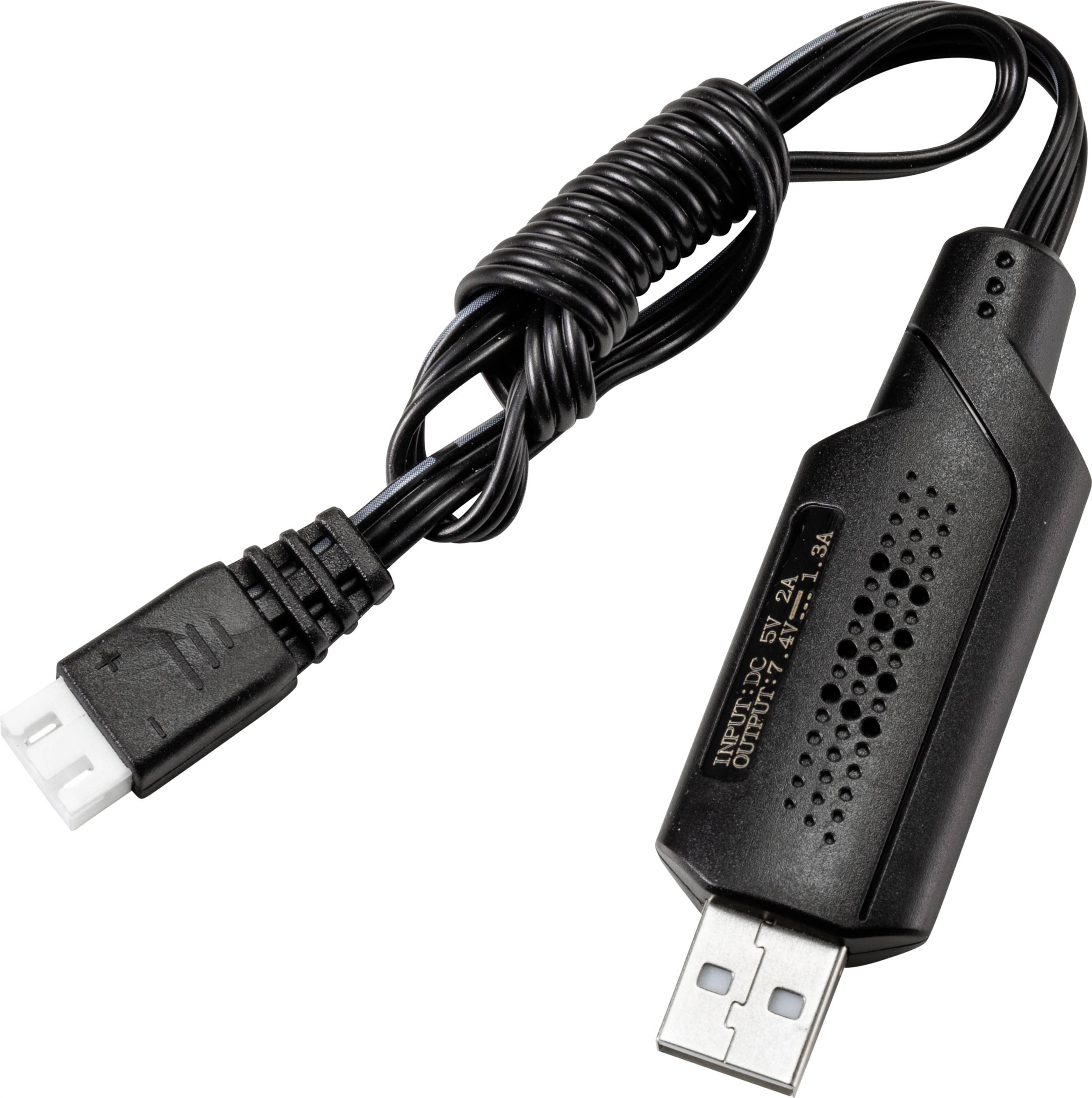USB kabel s integrovaným adaptérem; vlevo Micro-USB, vpravo standardní USB s černým pouzdrem. Ideální pro nabíjení nebo přenos dat.