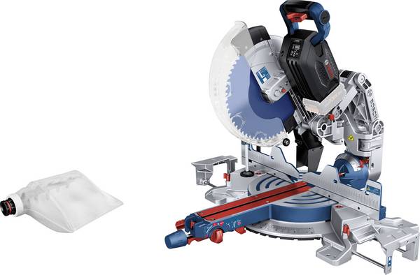 Bosch Professional BITURBO GCM18V-305 GDC akumulátorová kapovací a pokosová pila , vč. Bluetooth modulu , bez akumulátoru, bez nabíječky, průměr listu 305 mm, 2000 W