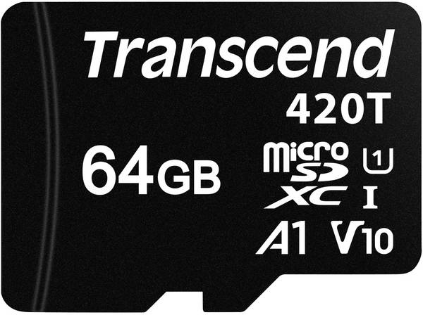 Transcend TS64GUSD420T paměťová karta microSD Industrial 64 GB Class 10 UHS-I