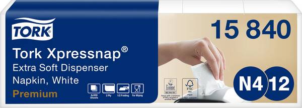 TORK Xpressnap® papírový ubrousek 15840 8 ks