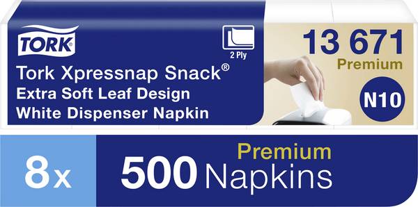 TORK Xpressnap Snack® papírový ubrousek 13671 8 ks