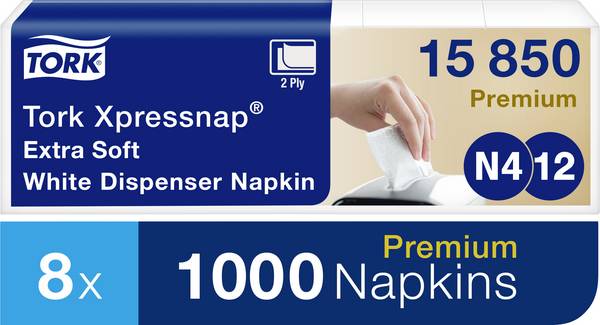 TORK Xpressnap® papírový ubrousek 15850 8 ks