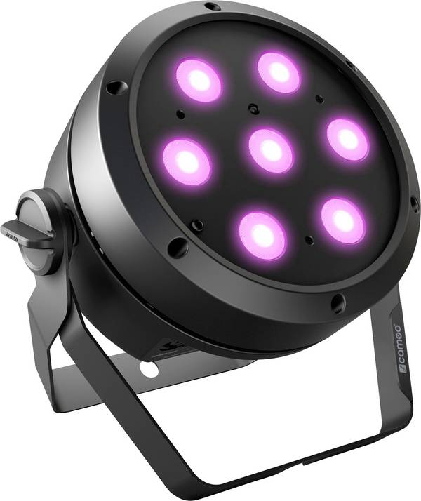 Cameo ROOT PAR 4 LED PAR reflektor  Počet LED: 7 4 W černá