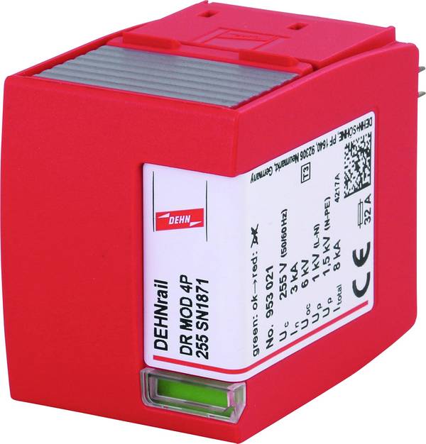 DEHN 953021 DR MOD 4P 255 SN1871 modul s přepěťovou ochranou   3 kA  1 ks