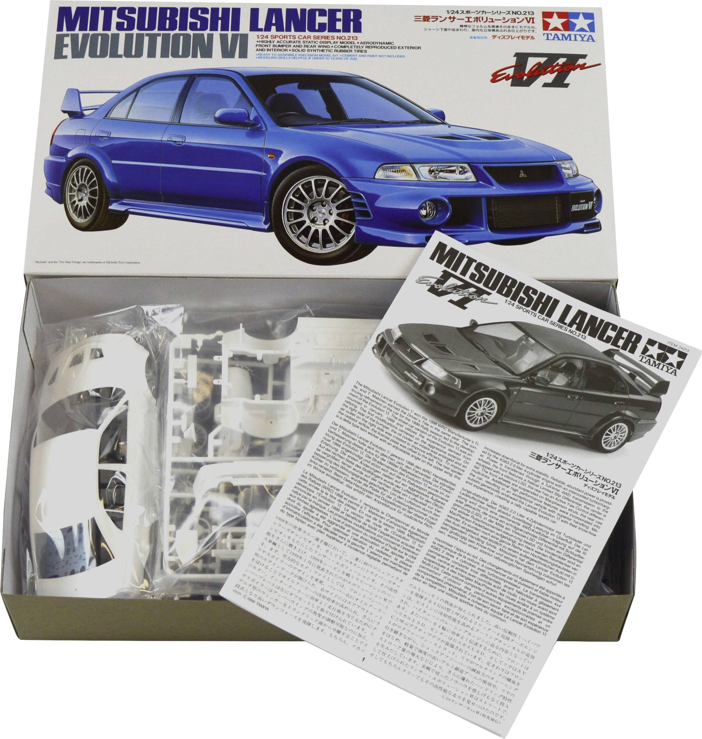 Tamiya 1/24 Lancer Evolution VI -24213 Model Kit - View #2